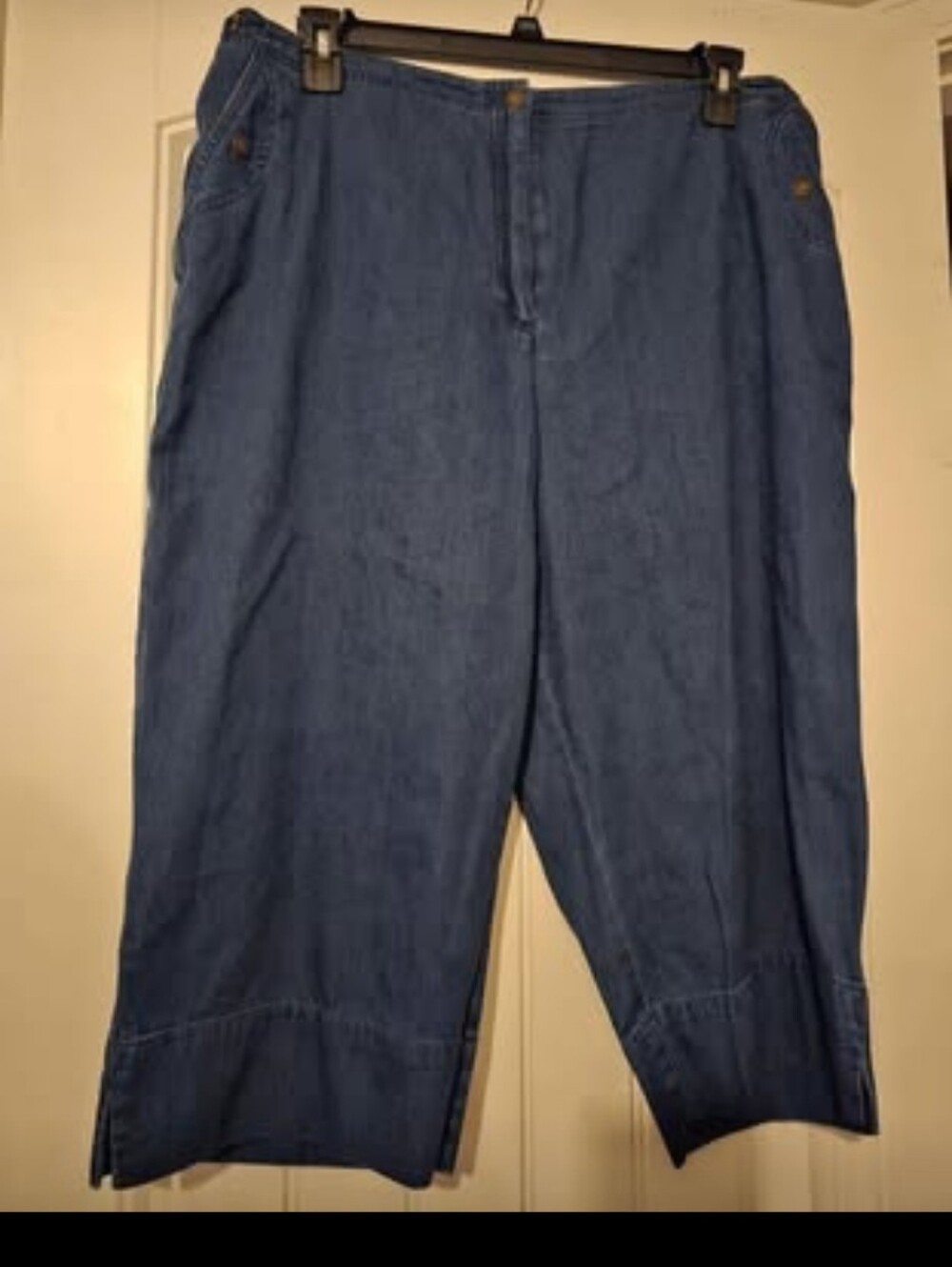 New womans size 16 Charter club(Flood wide leg 19 inch seam)  capr
